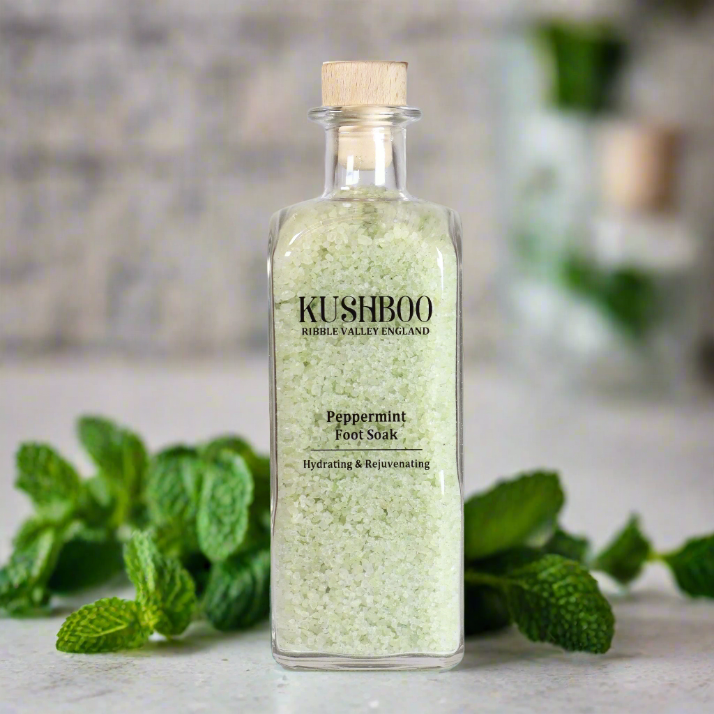 Peppermint Foot Salt Soak (600g)