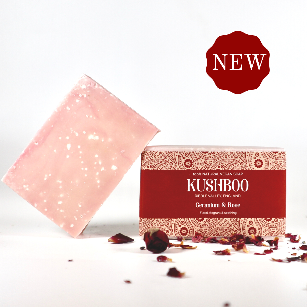 Geranium Rose Bath Bar